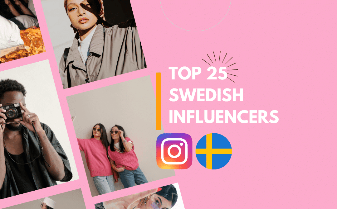 Top 25 Swedish Influencers on Instagram (Sep 2026)
