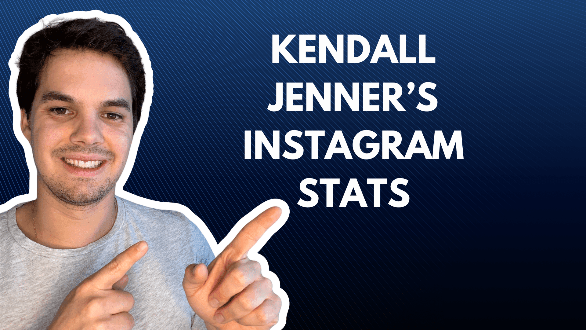 Statistiques Instagram de Kendall Jenner