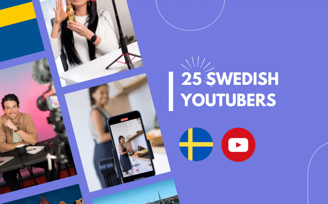 Top 25 Swedish YouTubers (Sep 2026)
