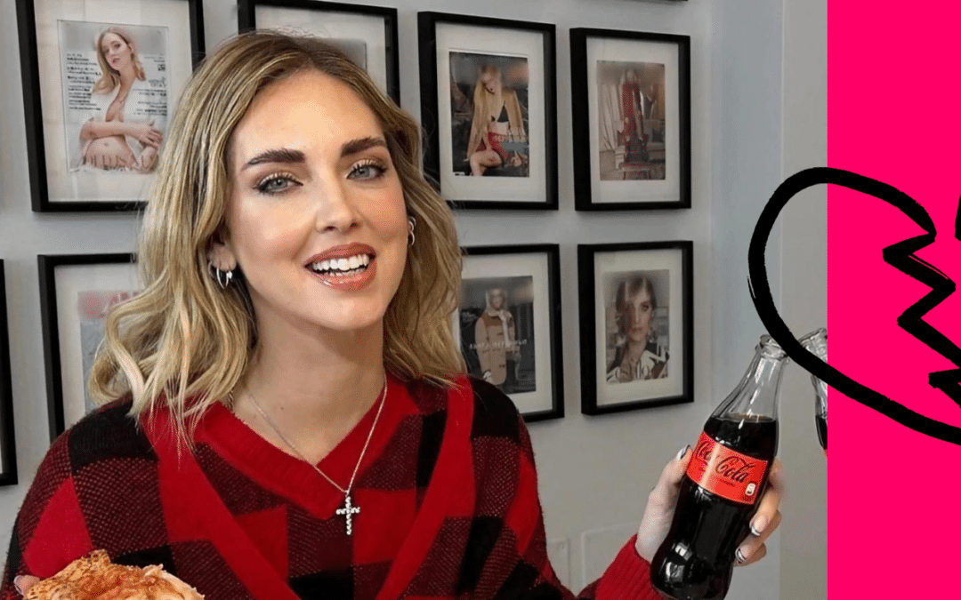 Coca-Cola se débarrasse de Chiara Ferragni après le scandale des influenceurs