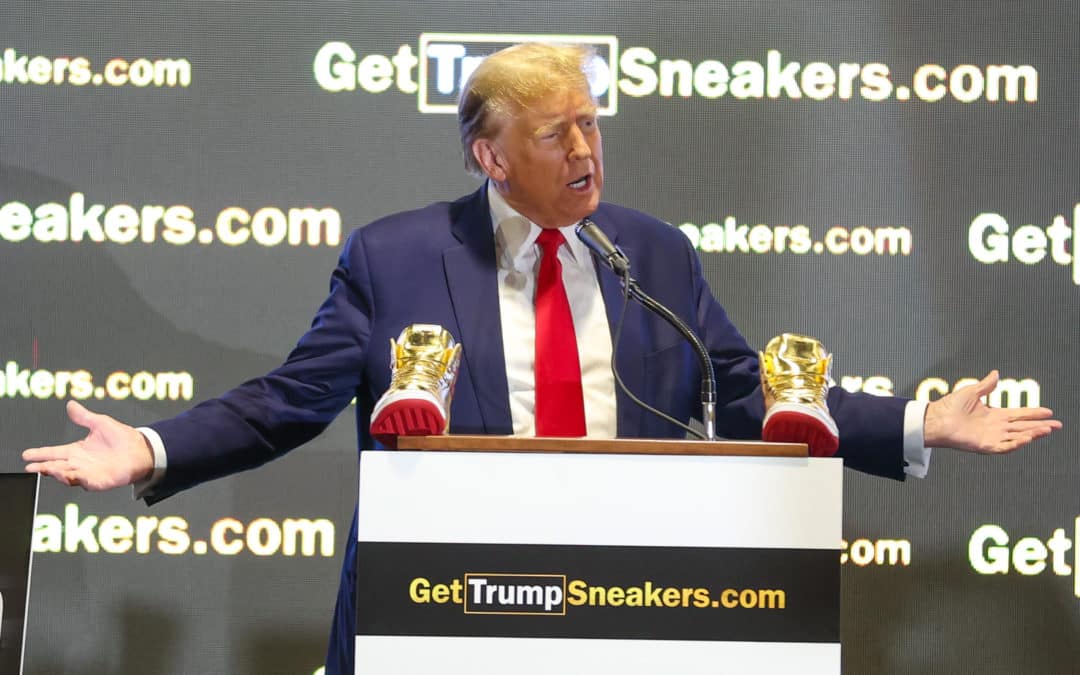 Les 1 000 baskets de Trump se vendent en deux heures