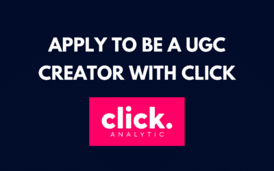 Apply to be a UGC creator with Click