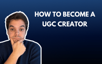 How to become a UGC creator