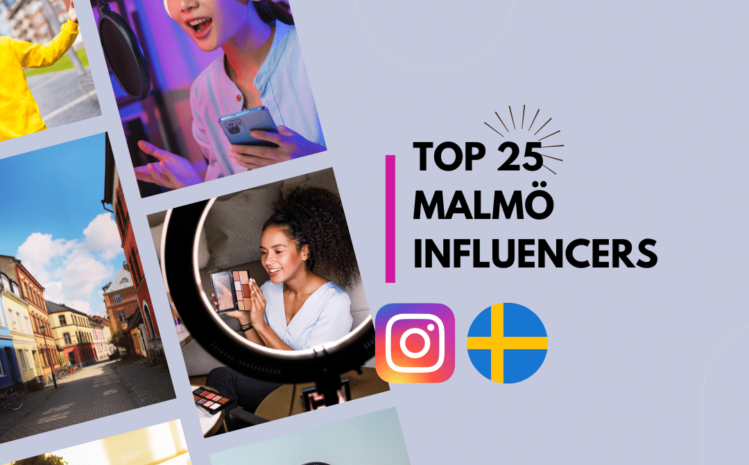 Top 25 des influenceurs de Malmö