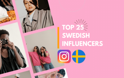 Top 25 des influenceurs suédois