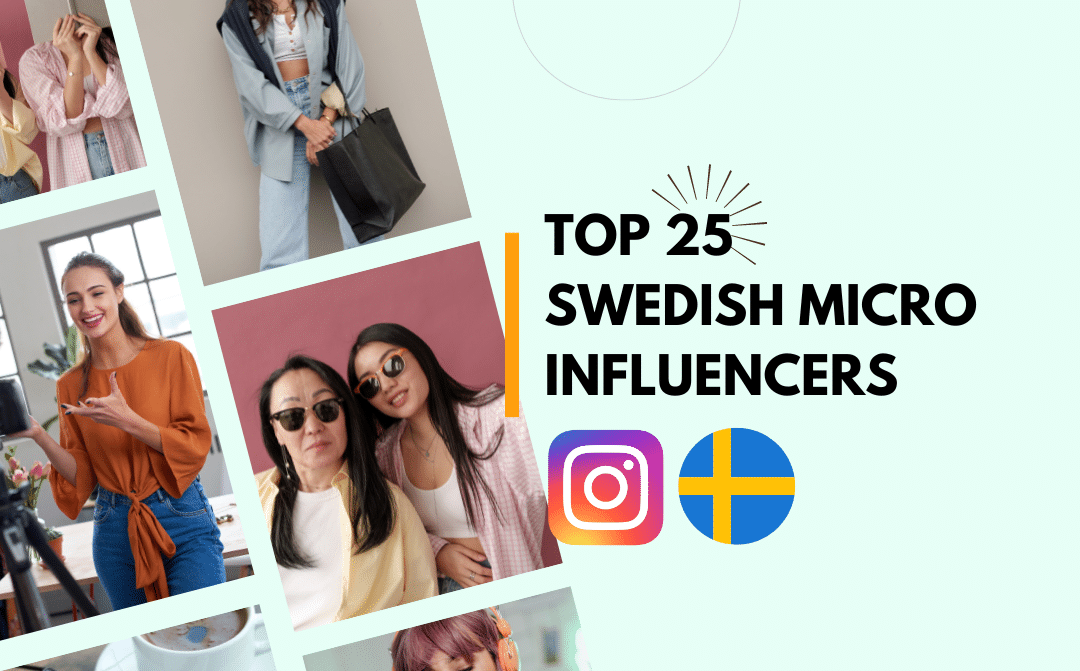 Top 25 Swedish micro influencers